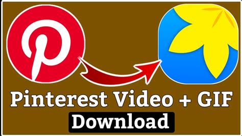 Download and install the Pinterest video download app from the Google Store. . Download pintrest video